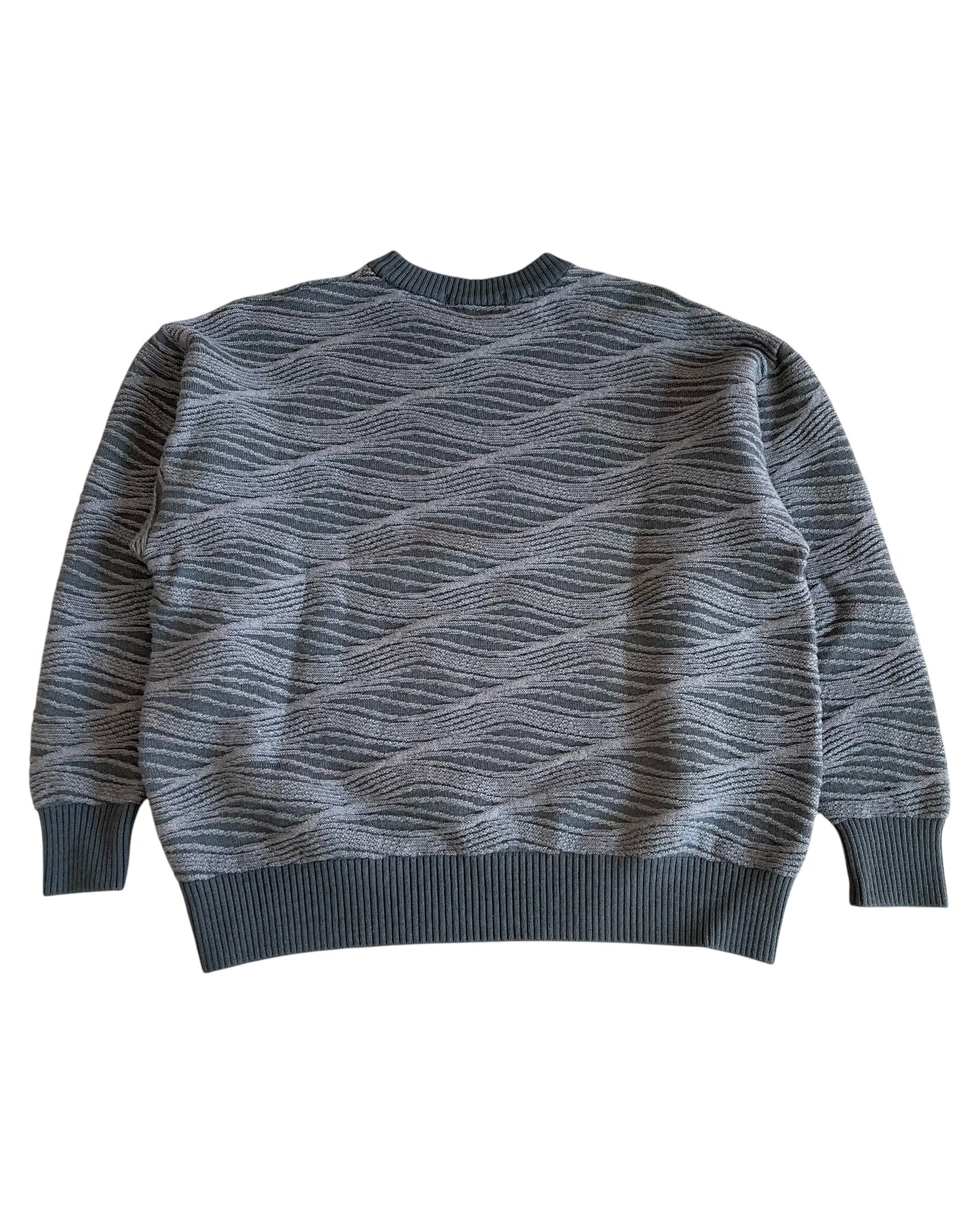 Balenciaga Paris Sports Vintage BB Waves Knit Sweater