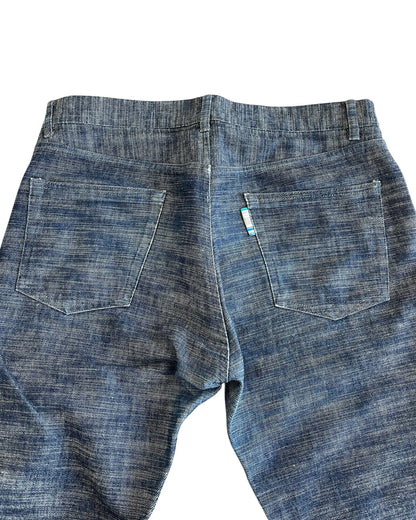 Devilock 00s Slub Mix Yarn Stack Denim Jeans