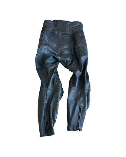 Kadoya Motorcycle Biker Protective Knee Shell Leather Pants