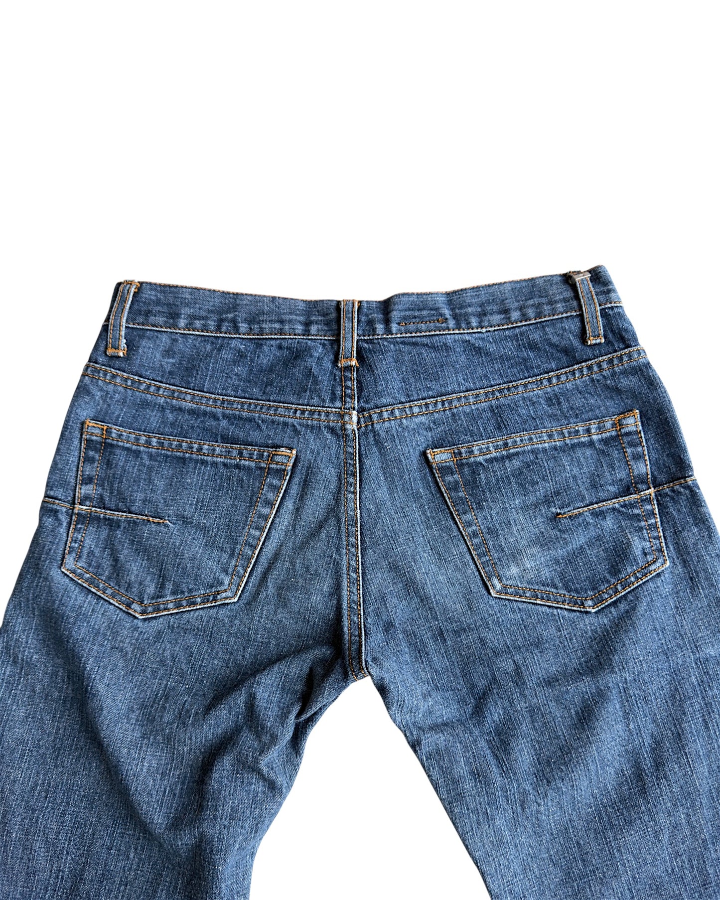 Dior Homme SS06 Indigo Blue Washed Slim Denim Jeans