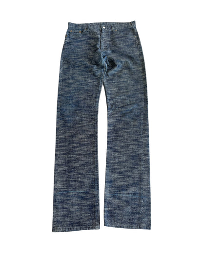 Devilock 00s Slub Mix Yarn Stack Denim Jeans