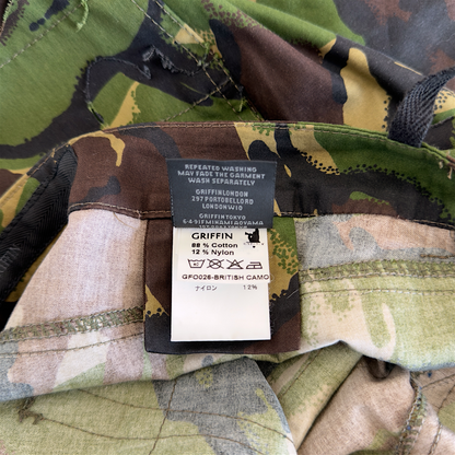 Griffin Blade Cut Distressed British Camo Pants