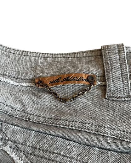 14th Addiction Crest Holster Pockets Straight Denim