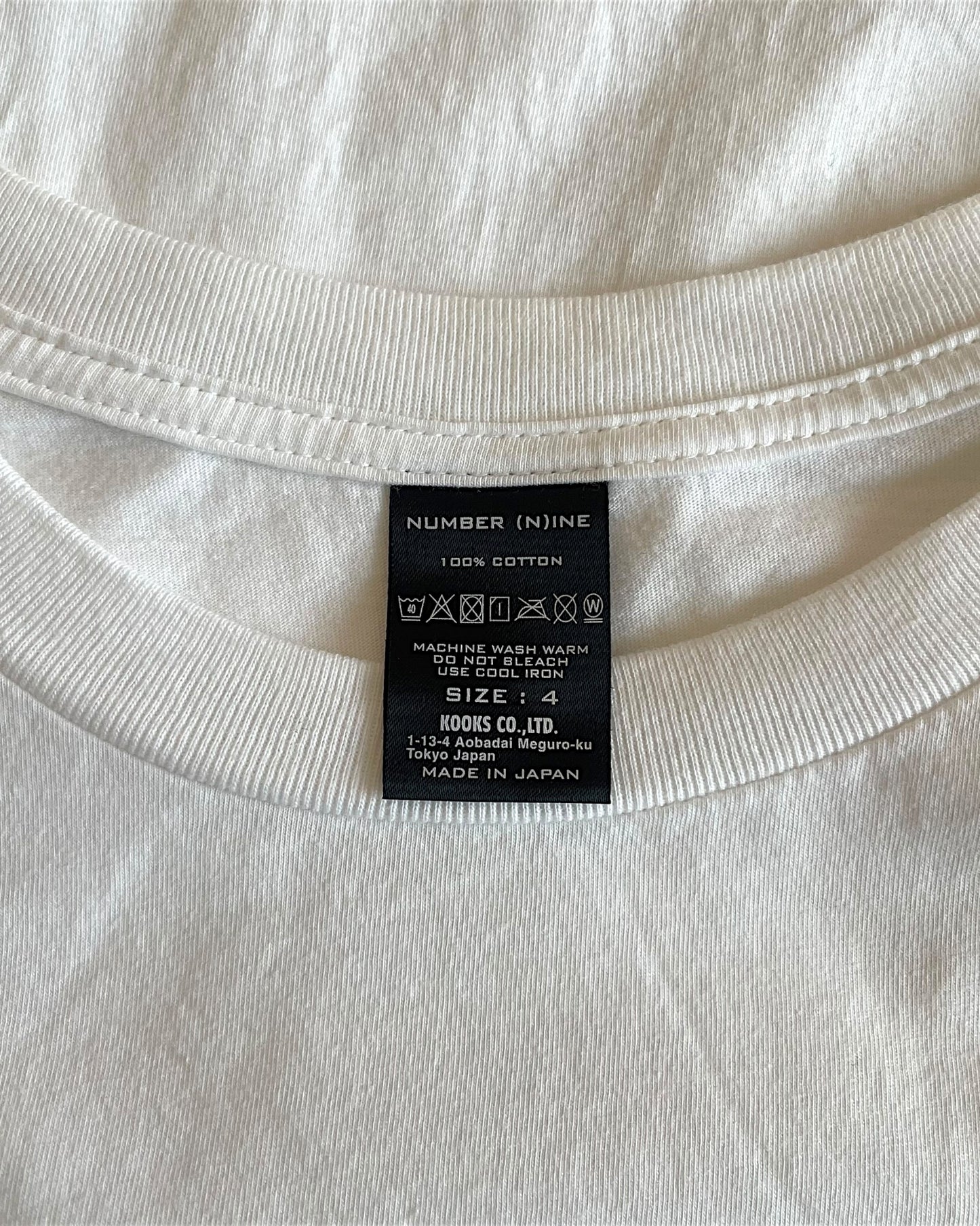 Number (N)ine Songwriter T-Shirt