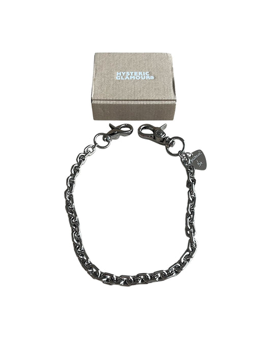 Hysteric Glamour Guitar Pick Skull Girl Link Wallet Chain