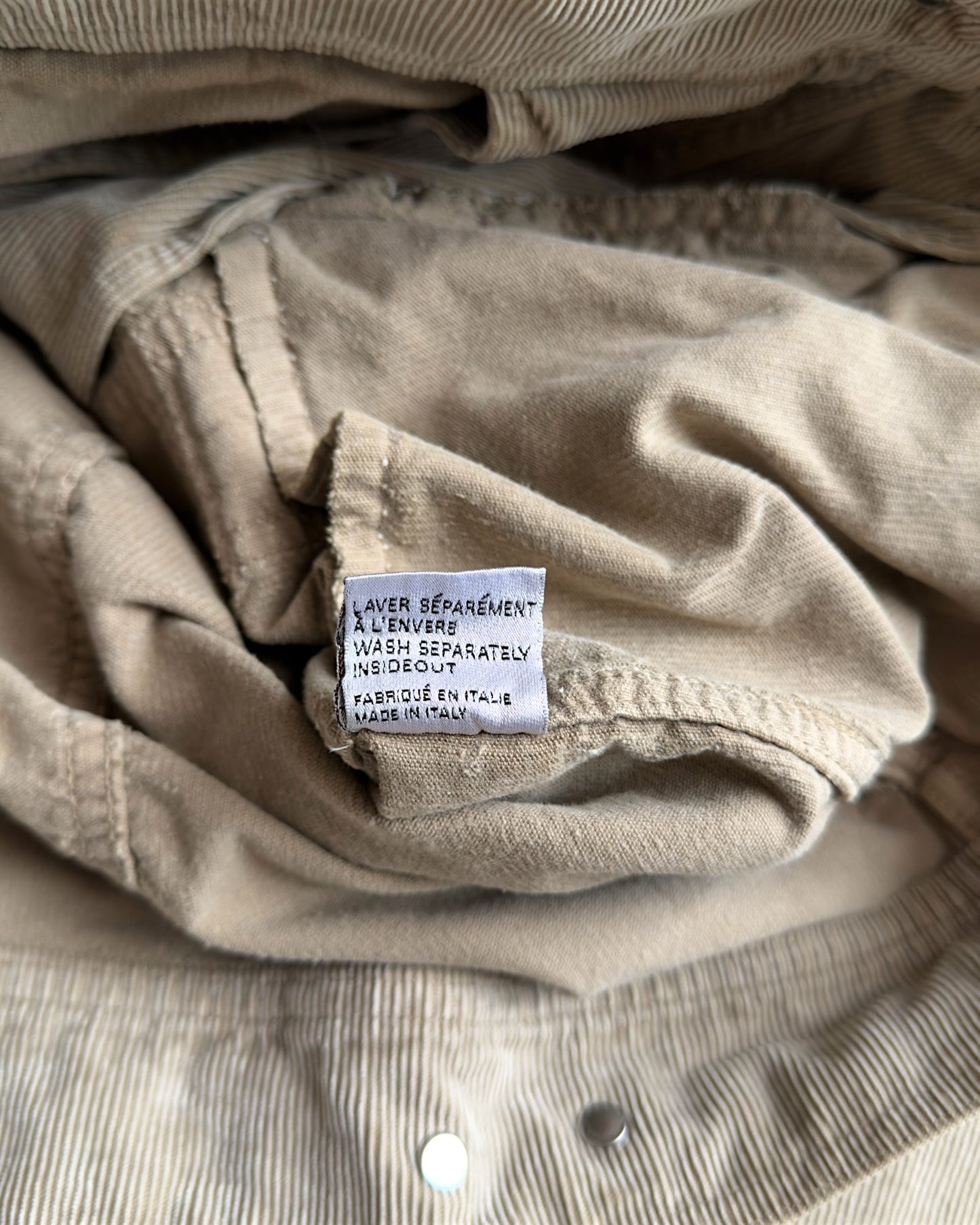 Dior Homme AW2004 "Victim Of The Crime" Corduroy Jacket