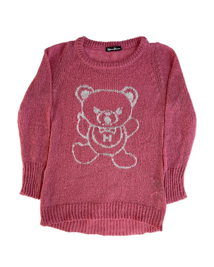 Hysteric Glamour F*ck You Bear Loose Blend Knit Sweater