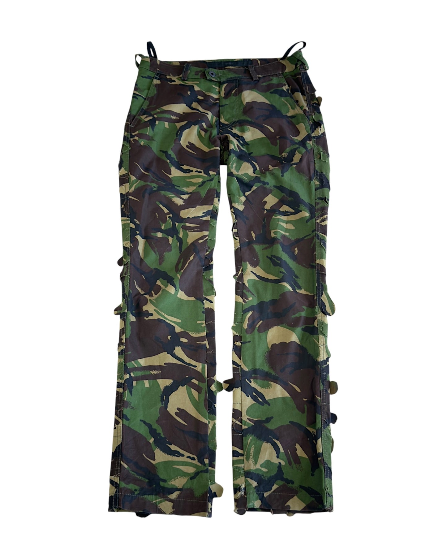 Griffin Blade Cut Distressed British Camo Pants