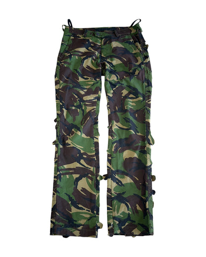 Griffin Blade Cut Distressed British Camo Pants