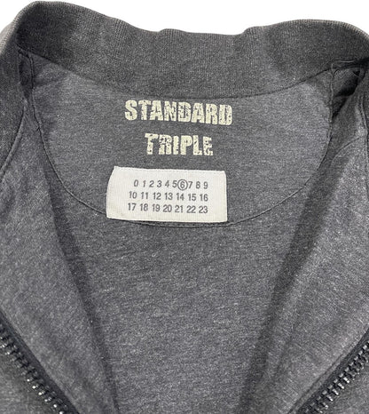 SS2001 Maison Martin Margiela Line 6 Standard Triple Zip Sweatshirt