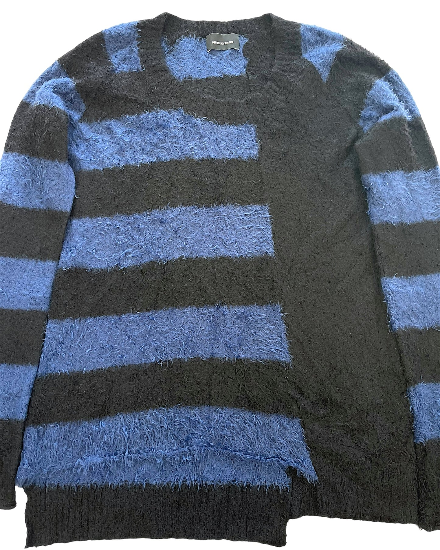 Diet Butcher Slim Skin AW10 'Scorch' Shaggy Asymmetric Knit Sweater