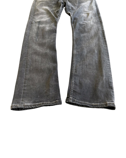 Rick Owens Drkshdw SS2023 Pentagram Dark Dust Detroit Cut Denim Jeans