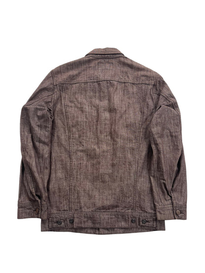 2003 General Research Color Denim Work Trucker Jacket