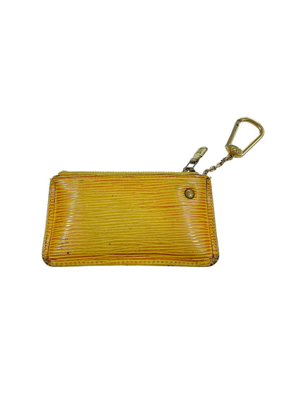 Louis Vuitton FW00 Epi Leather Keychain Coin Zip Pouch