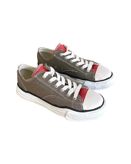 Maison Mihara Yasuhiro FW19 Peterson OG Canvas Low Olive Sneaker