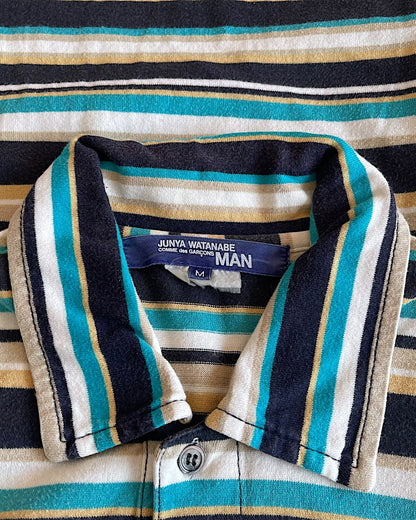 Junya Watanabe SS06 Striped Polo Shirt