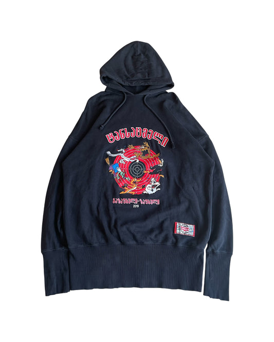 Vetements SS19 Cartoon Augmented Reality Bullseye Hoodie