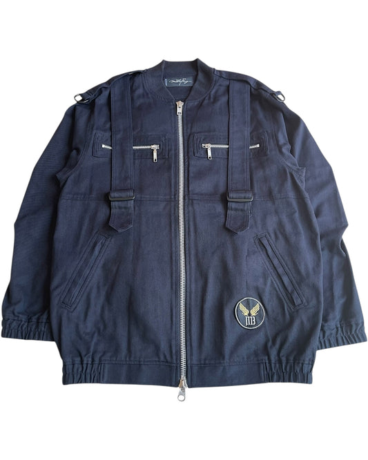 Milkboy 2000s Seditionaries Bondage Parachute Bomber Jacket