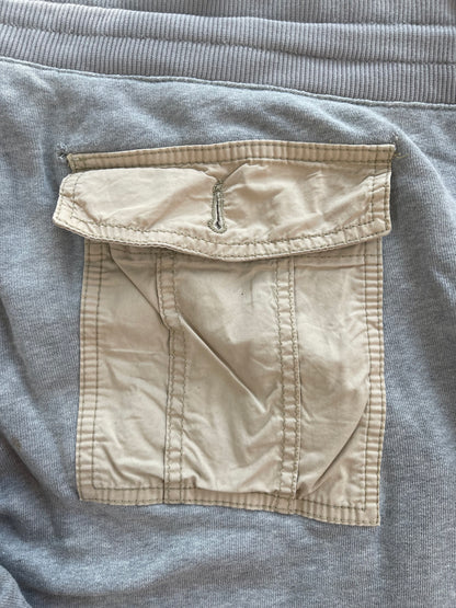 SS2006 Dolce & Gabbana Double Waist Hybrid Sweatpants