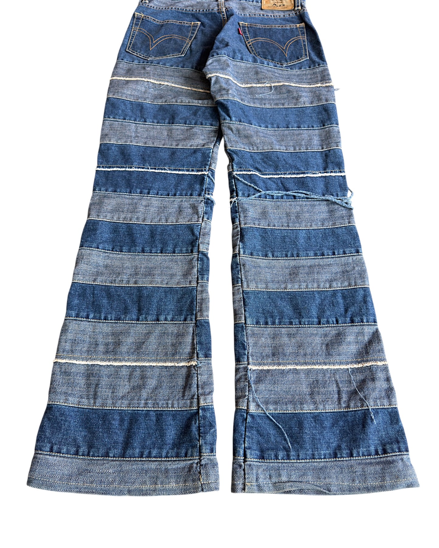 Hysteric Glamour Patchwork Hagi Bootcut Denim Jeans