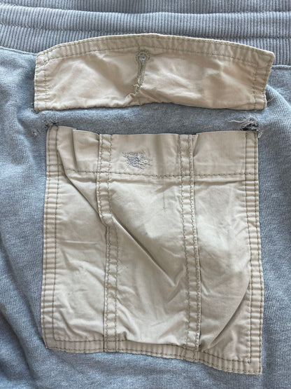 SS2006 Dolce & Gabbana Double Waist Hybrid Sweatpants