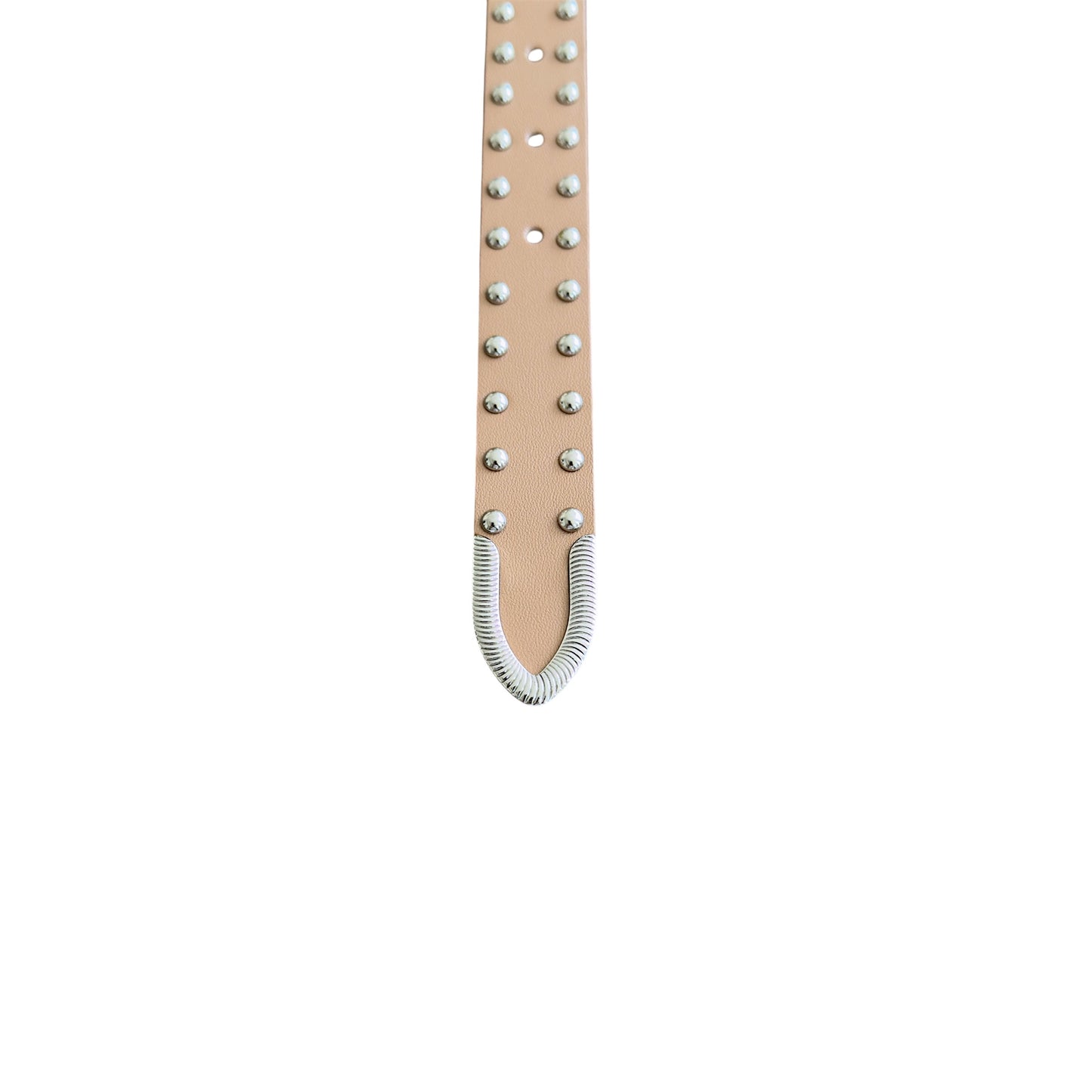 Semantic Design Round Studded Western Leather Belt