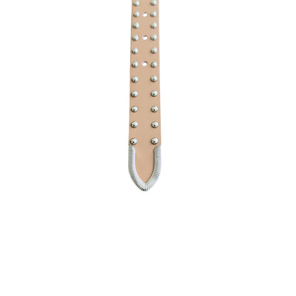 Semantic Design Round Studded Western Leather Belt