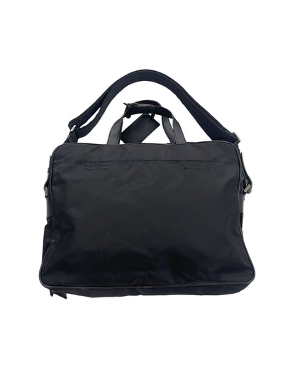 Prada AW09 Nylon & Leather Business Laptop Shoulder Bag