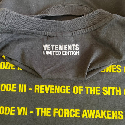 Vetements SS21 Star Wars Episodes T-Shirt