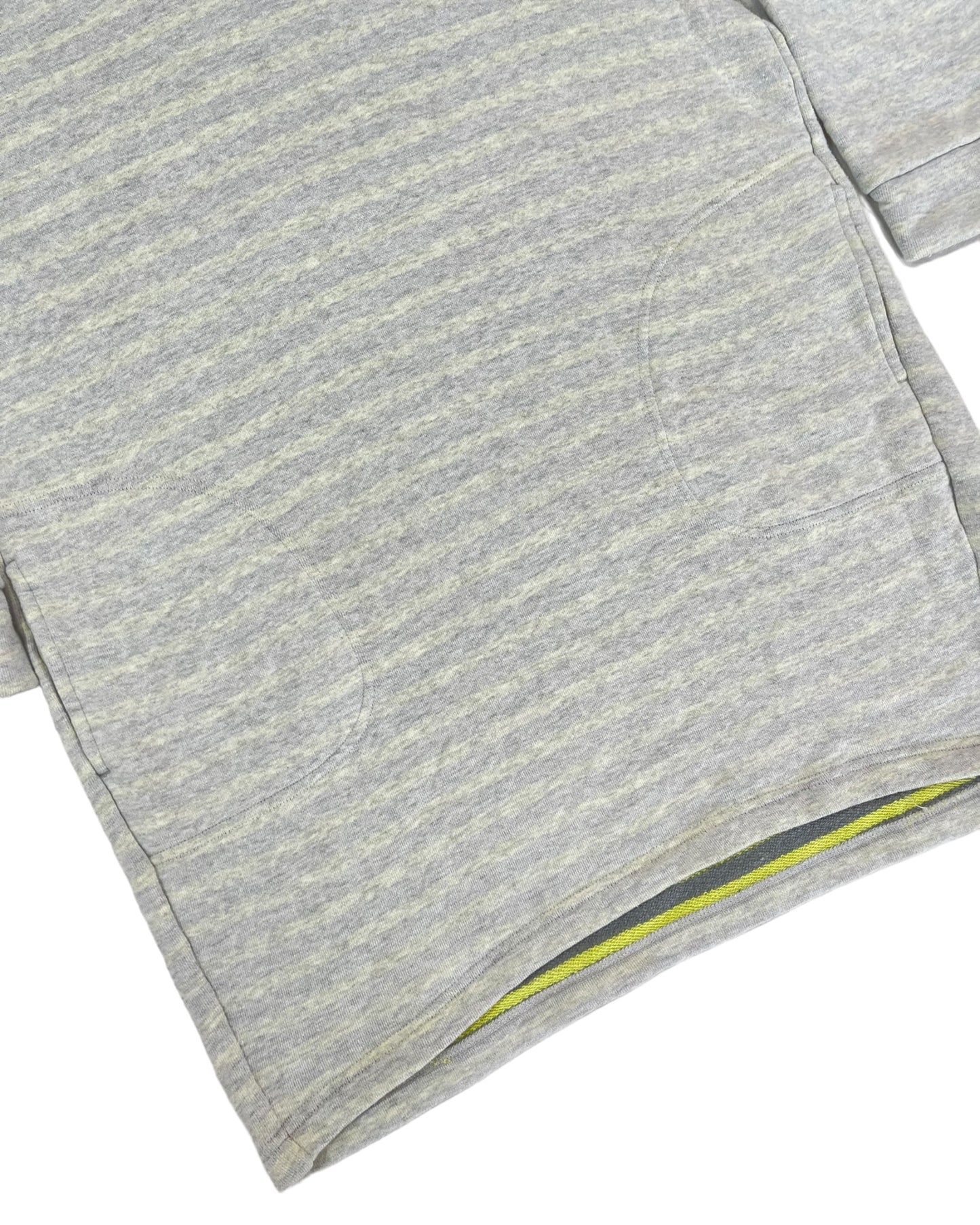 Mercibeaucoup Ears Hoodie Striped Long Sweatshirt