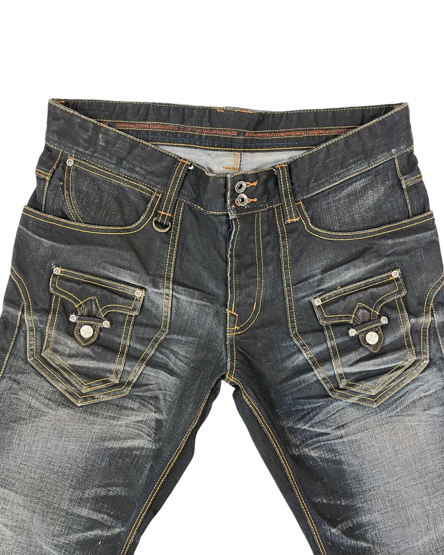 Nicole Club For Men Claw Mark Bootcut Bush Hardware Denim