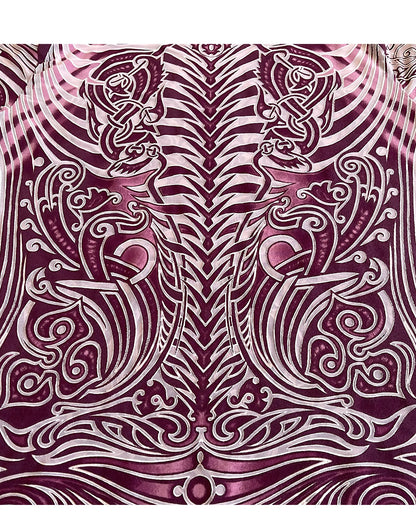 Jean Paul Gaultier SS96 'Cyberdada' Tribal Tattoo Mesh Top