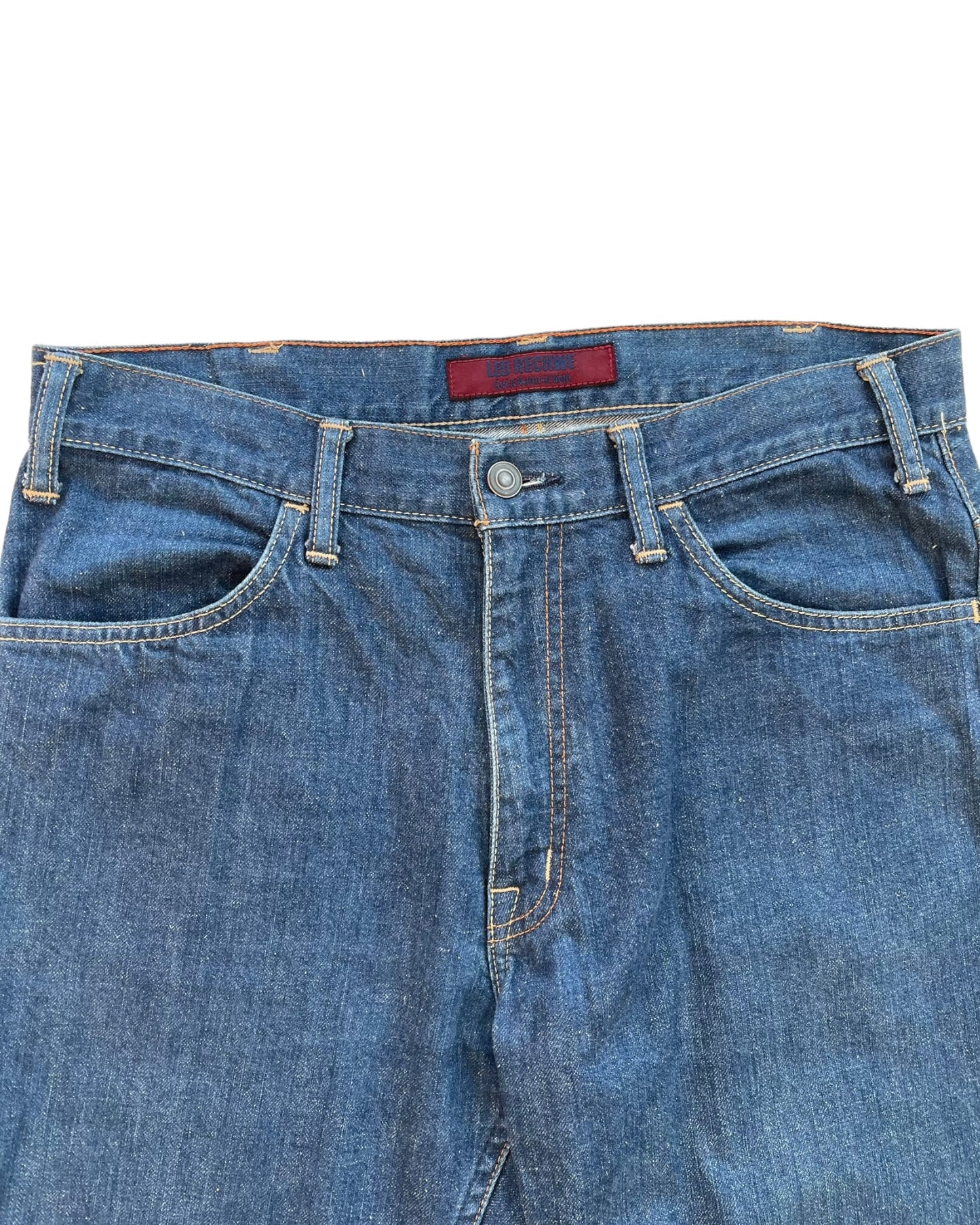 2000s Led Rechwe Natural High Flare Denim