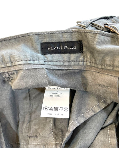 PLAG by Tete Homme Bondage Multi-Pocket Cargo Reconstructed Pants