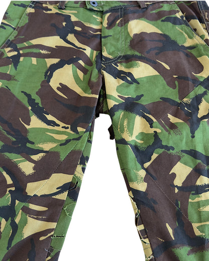 Griffin Blade Cut Distressed British Camo Pants
