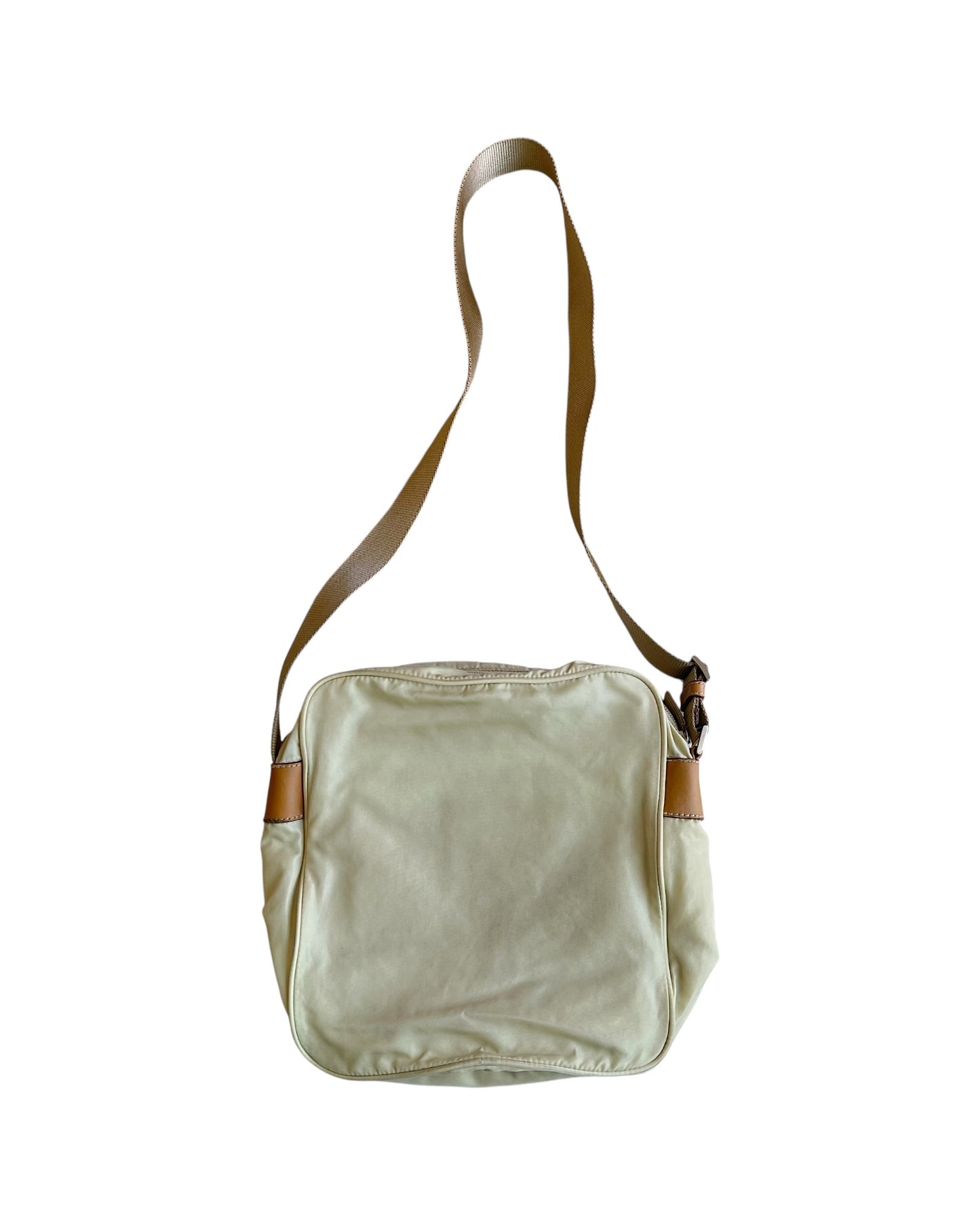 Prada FW02 Vela Sport Lino Nylon Shoulder Bag