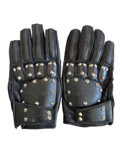 Kadoya Hammer Studded Spike Armor Leather Gloves