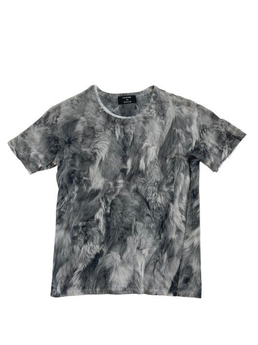 Cabane De Zucca Fur All-Over Print tee