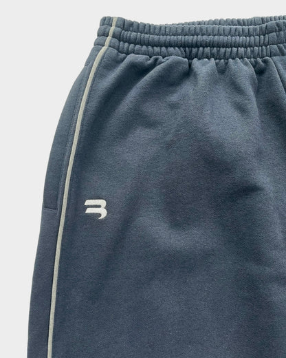 2021 Balenciaga Skater Lion Crest Wide Baggy Sideline Sweatpants