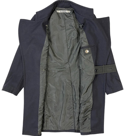 Dirk Bikkembergs Wrap Wool Long Coat