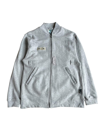 Breath Arabic Fur Fishtail Parka & Sweatshirt Bomber Patches Jacket