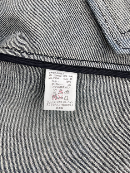 Vivienne Westwood Union Jack Zip Waxed Denim Jacket