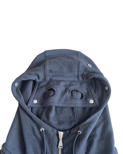 Loveless Goggle Mask Hood Skull Embroidery Jacket