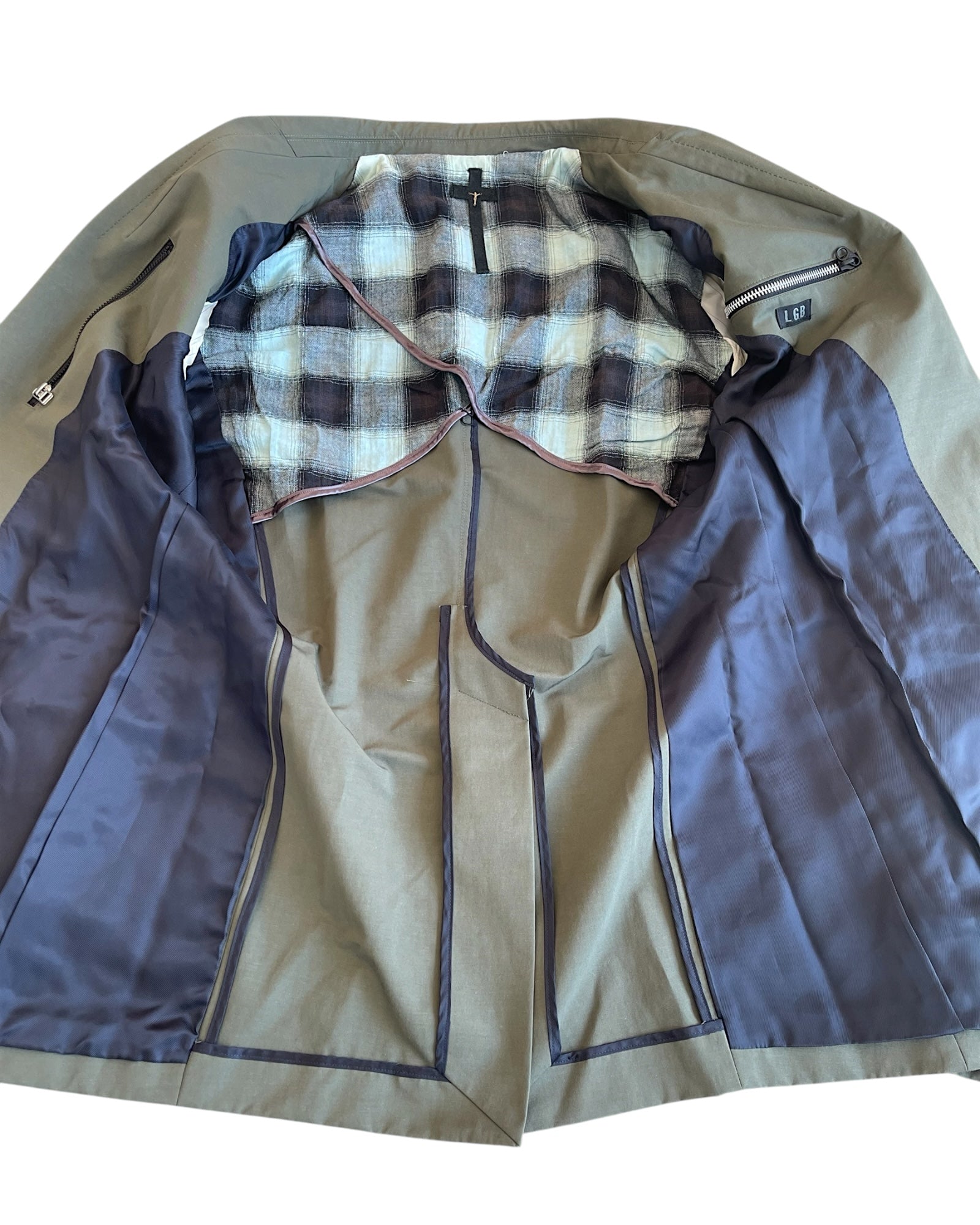 L.G.B. JK-6 Cross Blazer Jacket – Archival Closet