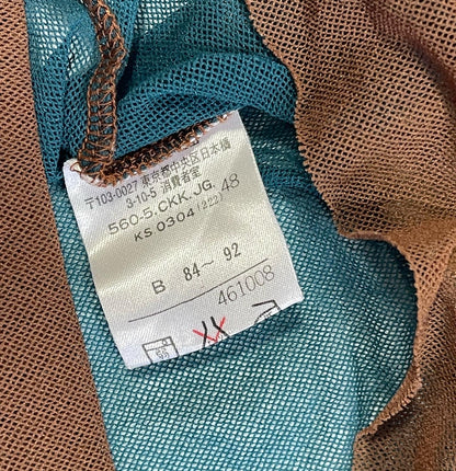 Jean Paul Gaultier Homme Colorblock Mesh Net Top