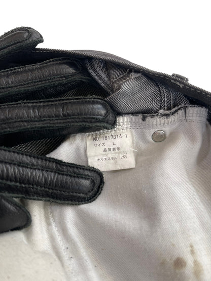 2000s Téte Homme White Stitch Straight Leg Denim