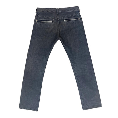 Junya Watanabe SS08 Mixed Leather Patchwork Distressed Denim