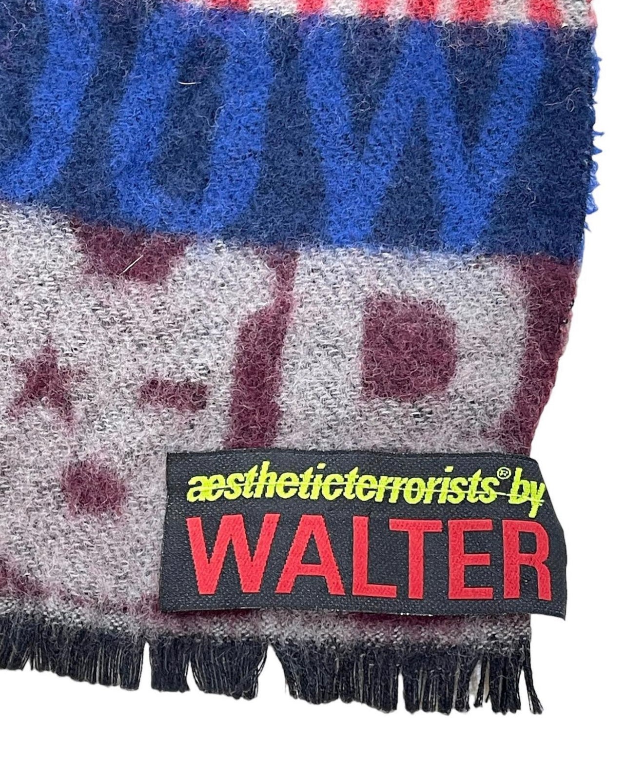 aestheticterrorists by Walter Van Beirendonck Cuddly Woolly Bear Scarf