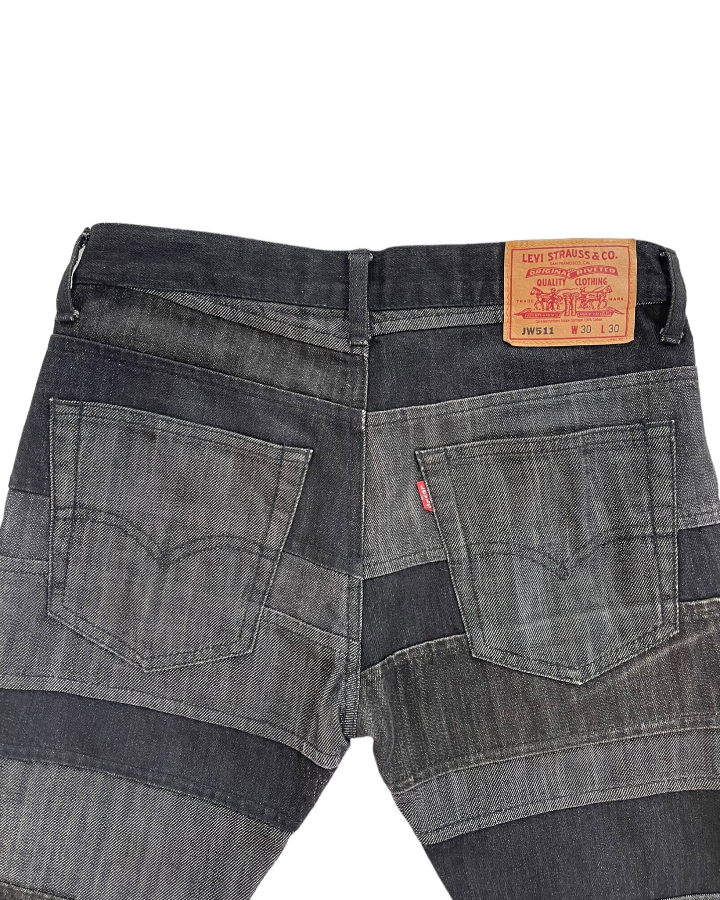 AW2008 Junya Watanabe x Levi’s Hagi Patchwork Denim Jeans