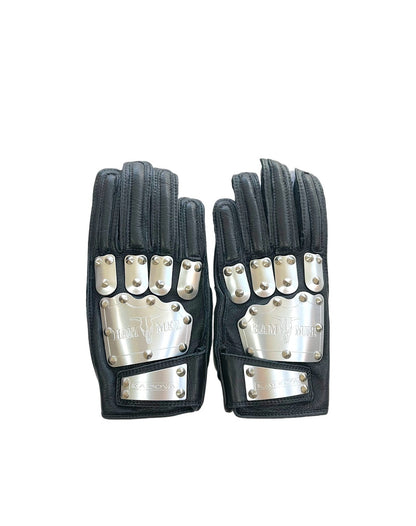 Kadoya Hammer Studded Spike Armor Leather Gloves